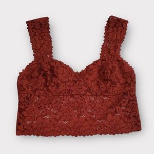 Free People Intimately Bralette in a rust orange color, size XS